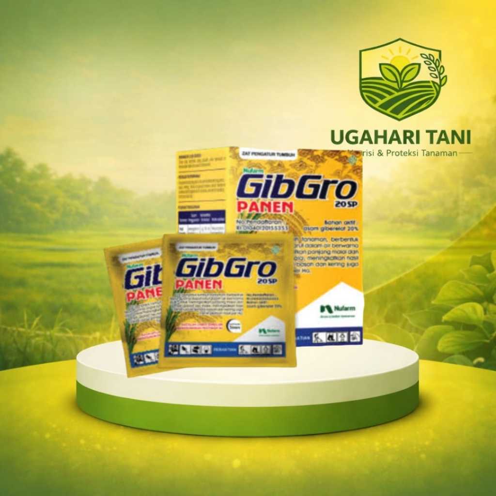 Gibgro 20 SP Nufarm ZPT Panen Padi Asli 1g