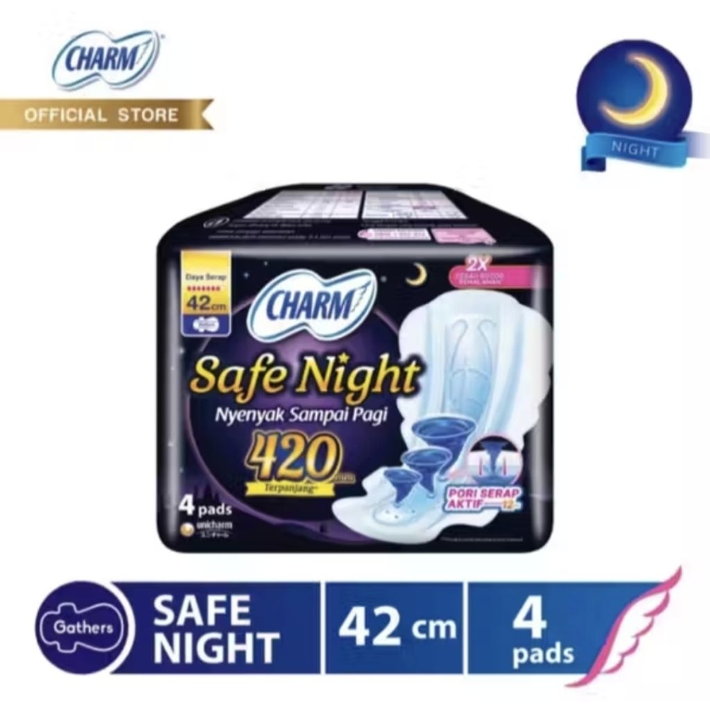 Charm Night 42 cm, 4 pads