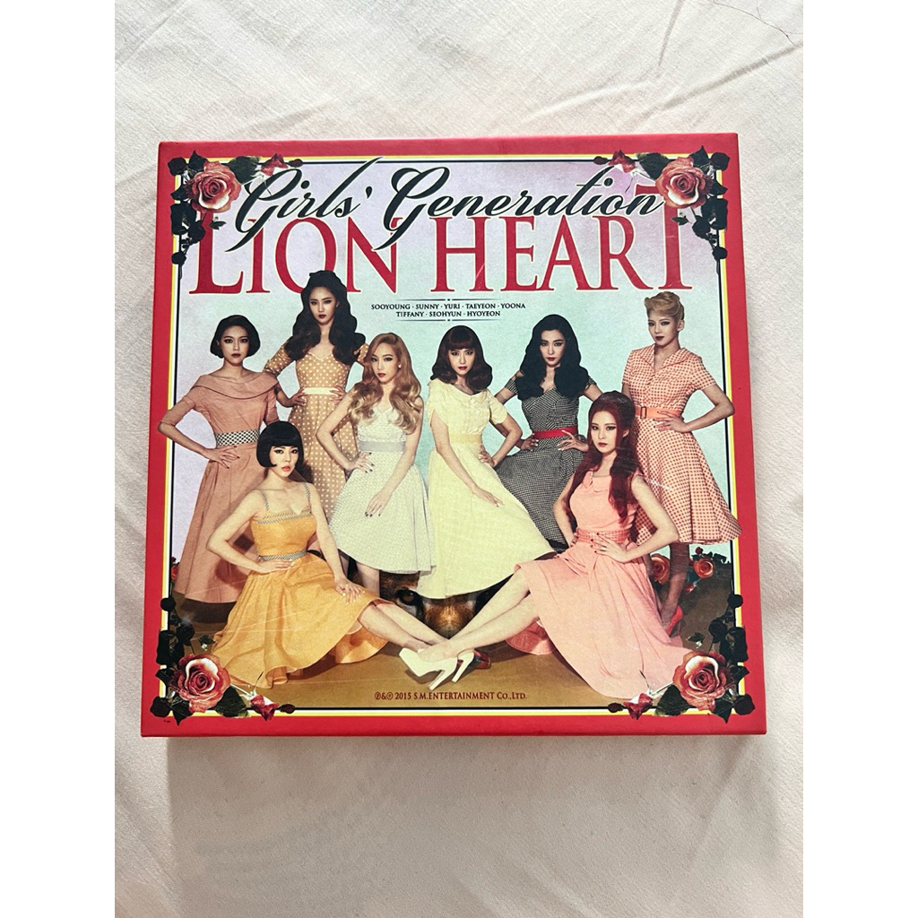 Girl’s Generation SNSD Lion Heart album