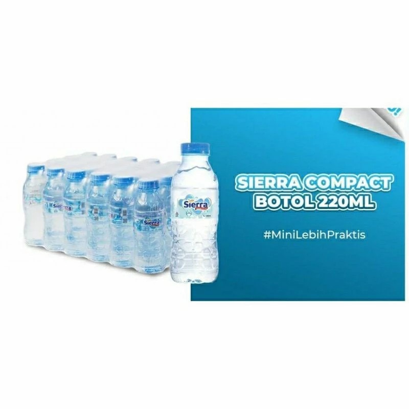 SIERRA Air Mineral Botol / Air Mineral Botol 220ml