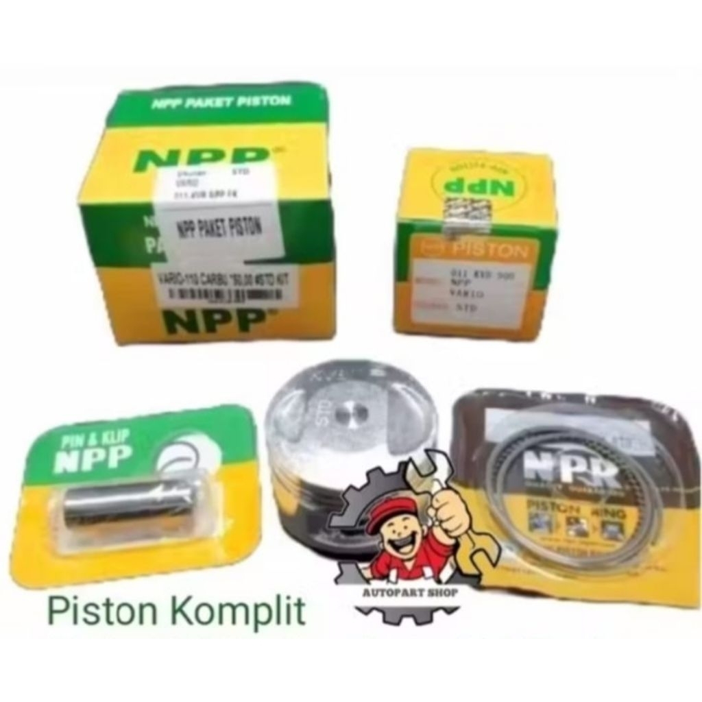 Piston kit Vario 110 Old, Vario 110 karbu, Vario 110 cw merk NPP Jepang