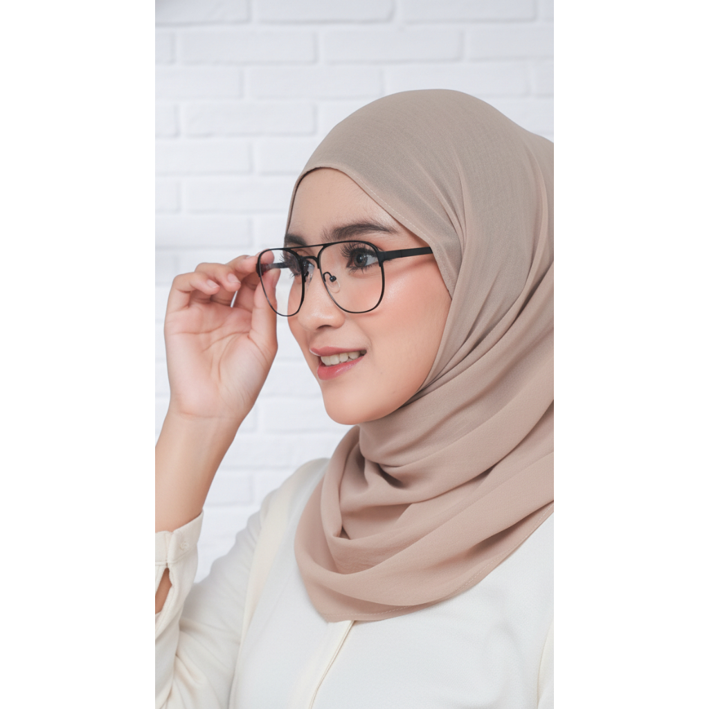 Optik Wilis  | Frame GNA F3148 | Model Oval | Kacamata Pria Wanita