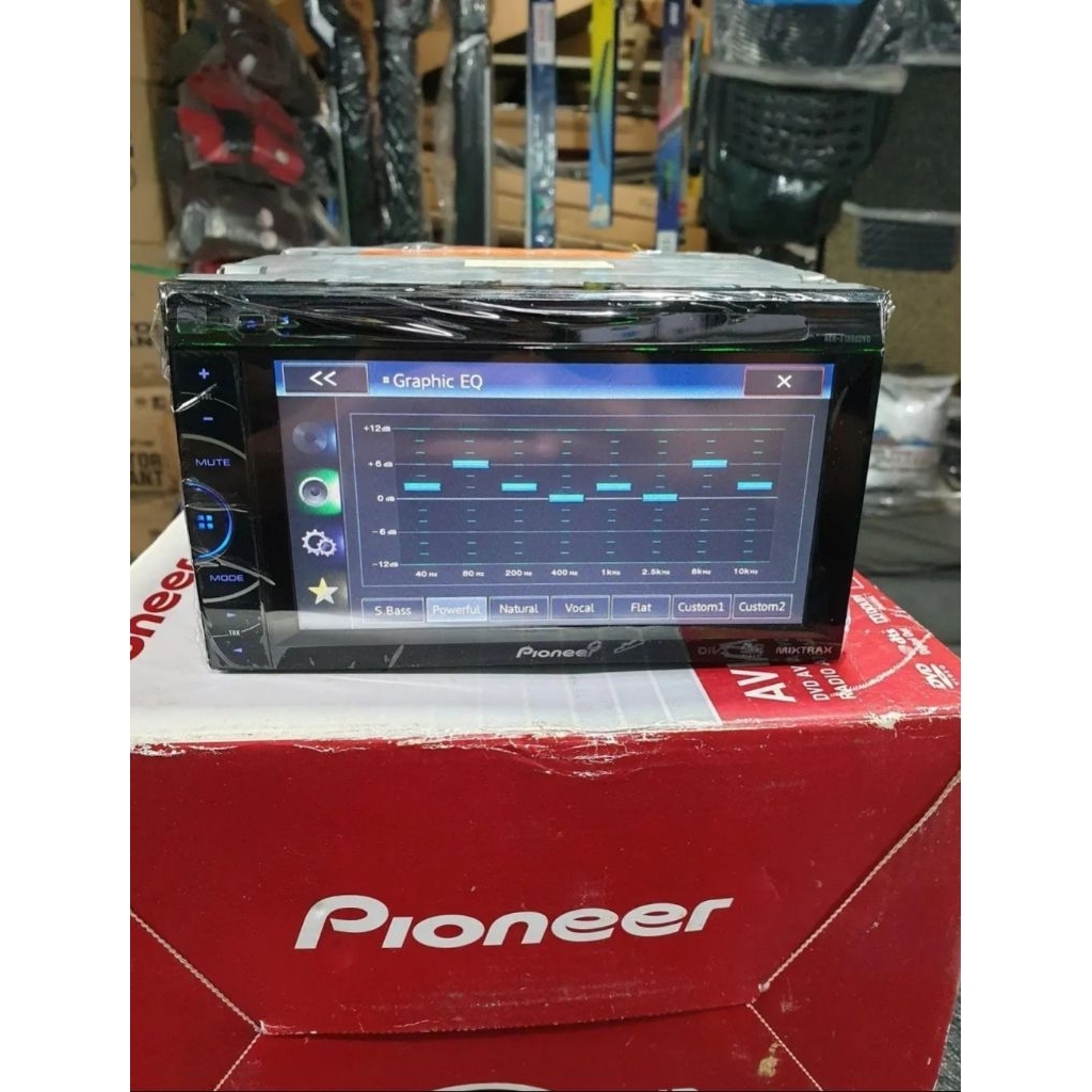 Head unit Pioneer AVH-X1550DVD sudah dipasang bluetooth