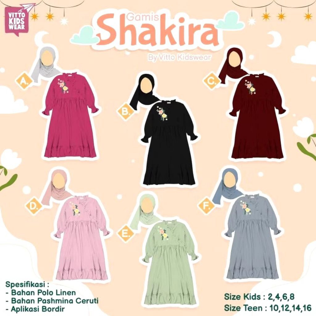 GAMIS SHAKIRA VITTO KIDSWEAR