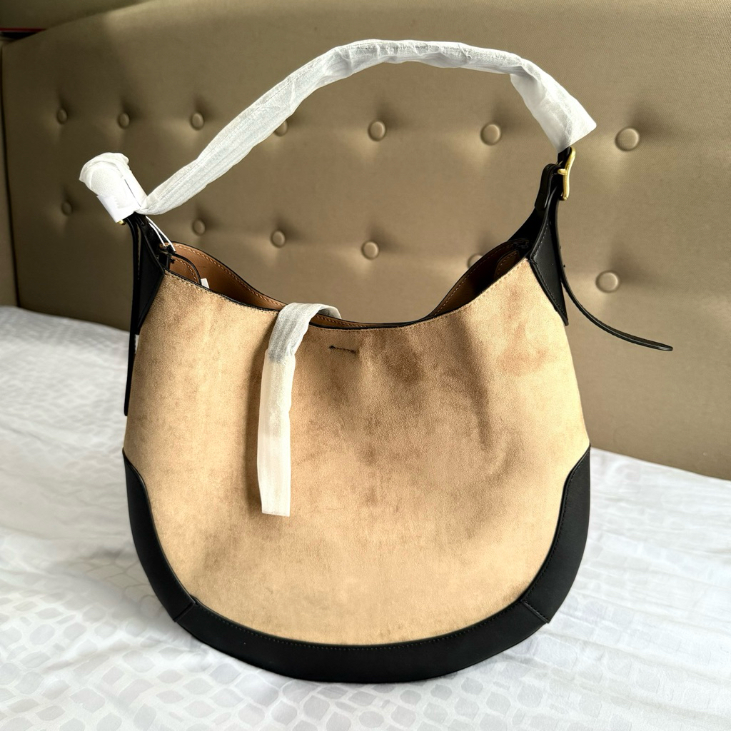 Polo Ralph Laurent Bag Suede/Tas Tote Polo Ralph Laurent