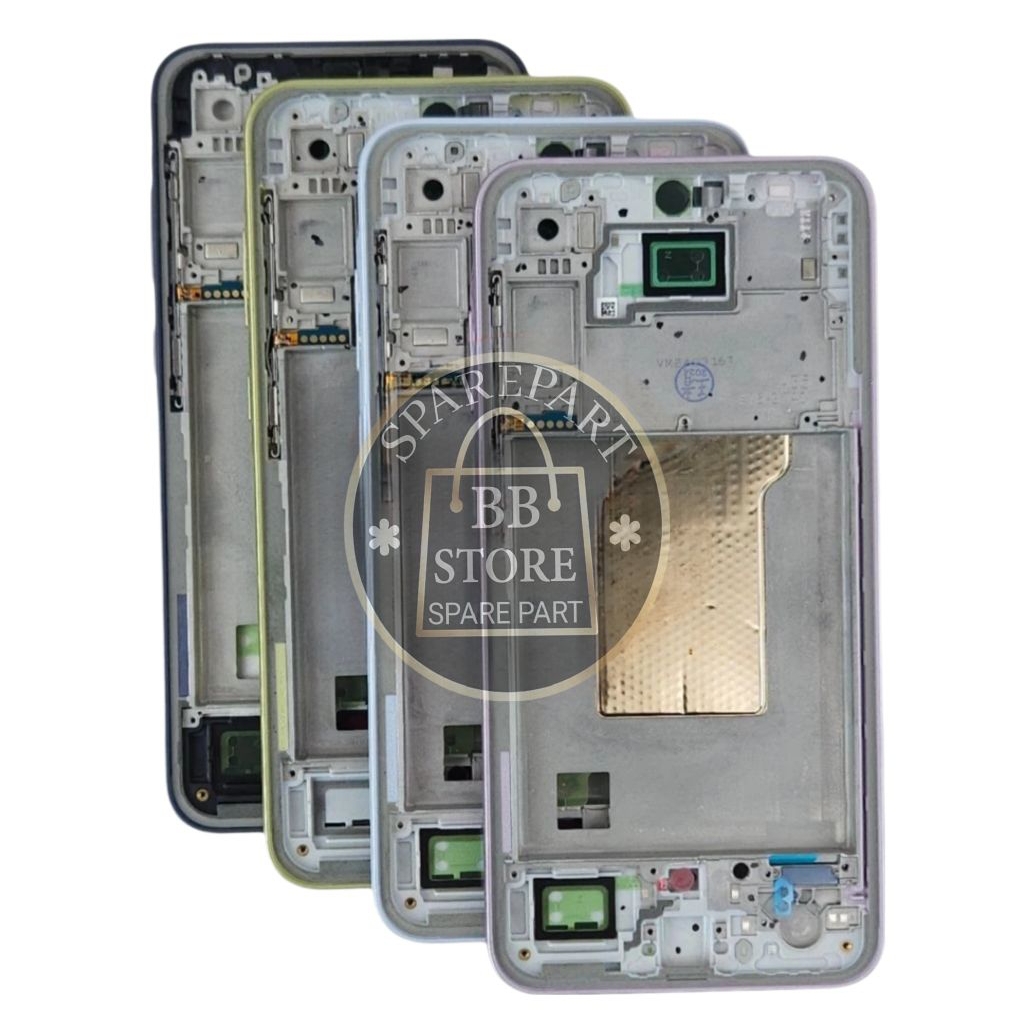 FRAME LCD - TULANG TENGAH BEZEL FOR SAMSUNG A35 5G A356B MIDDLE FRAME - TATAKAN LCD