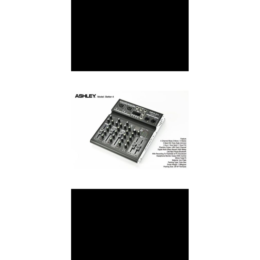 Ashley Better 4 Mixer