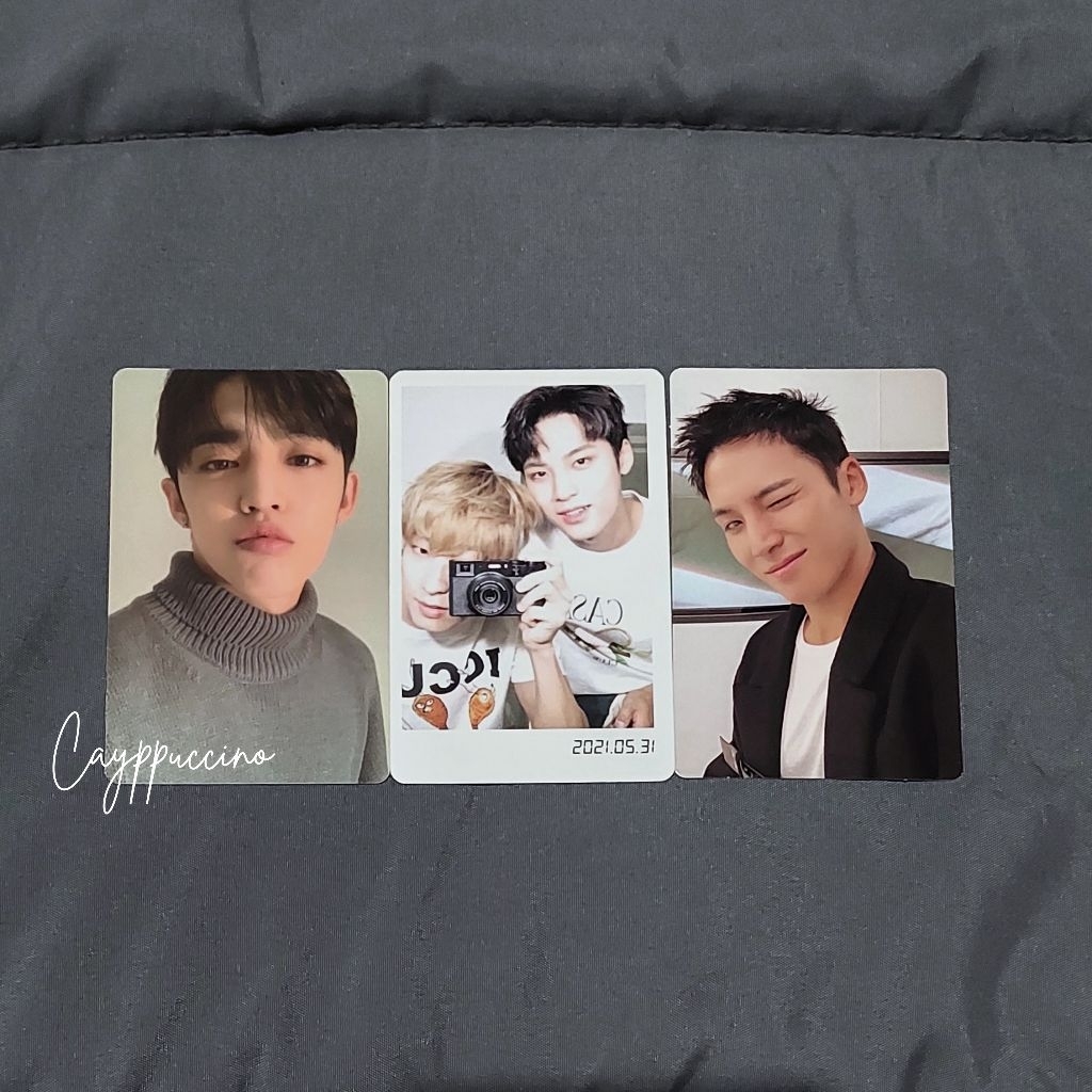 [READY STOCK] SEVENTEEN Wonwoo Mingyu Minwon Dicon 101 Official PC Photocard