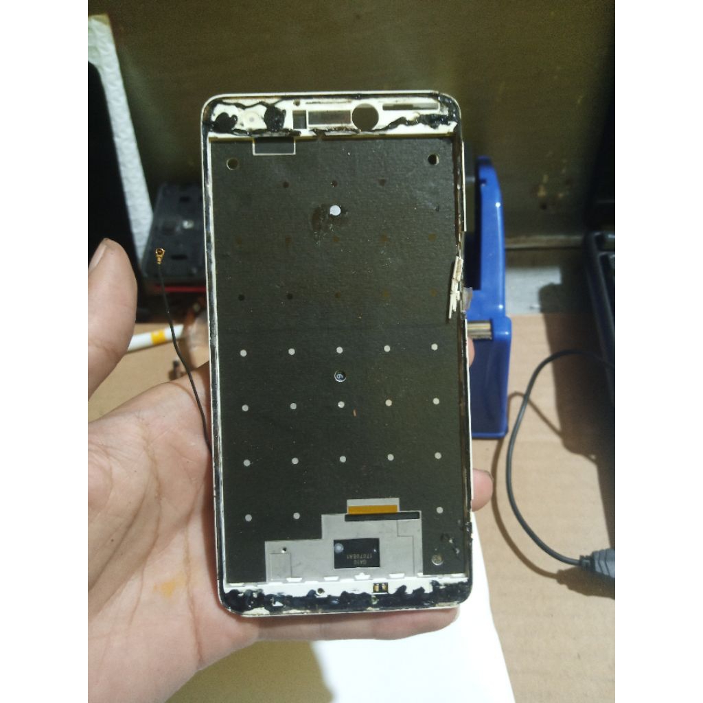 Frame Baterai Papan Cas Buzzer Redmi Note 4X Qualcomm Original Cabutan Second