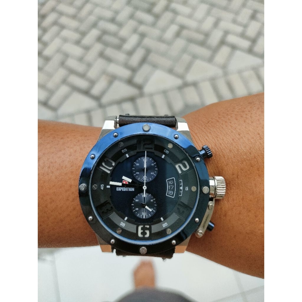 jam tangan expedition E6381M second mulus