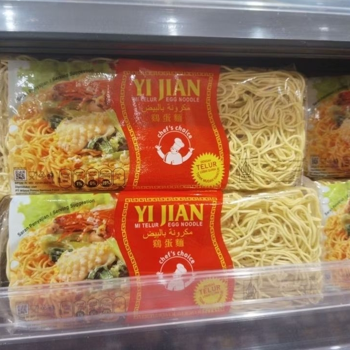 Mie Yi Jian Mie Telur 200gram - Surabaya