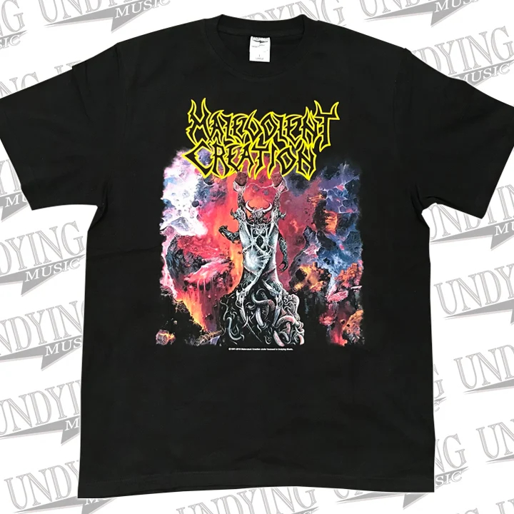 ORIGINAL TSHIRT MALEVOLENT CREATION - The Ten Commandments