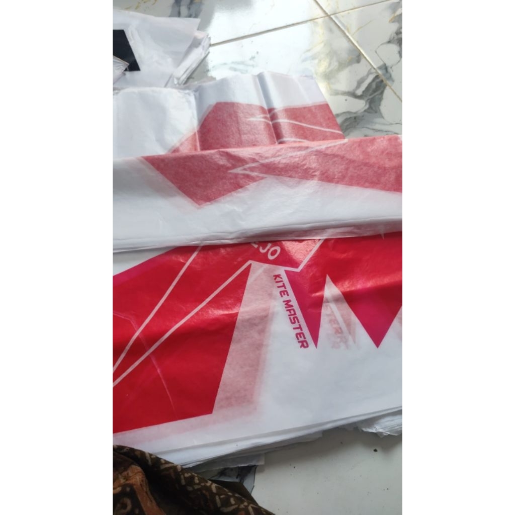 Kertas Tisu Layangan Sukhoi Premium Sablon logo Custom - 500 Lembar