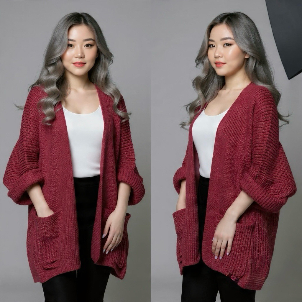 Cardigan Wanita Cardigan Oversize Wanita Kardigan Oversize Cardigan Cardigan Korea Cardigan Jumbo