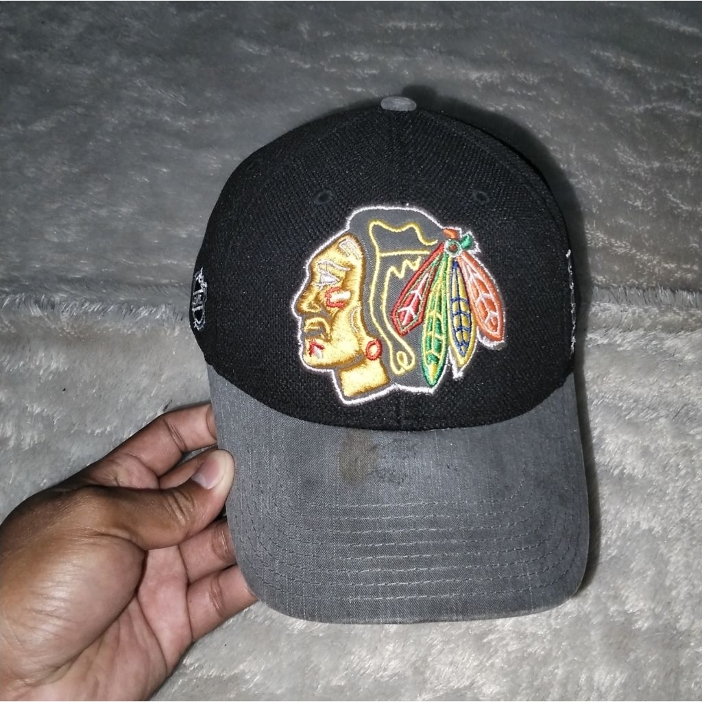 topi Reebok Indian Big Logo Size 58cm Second