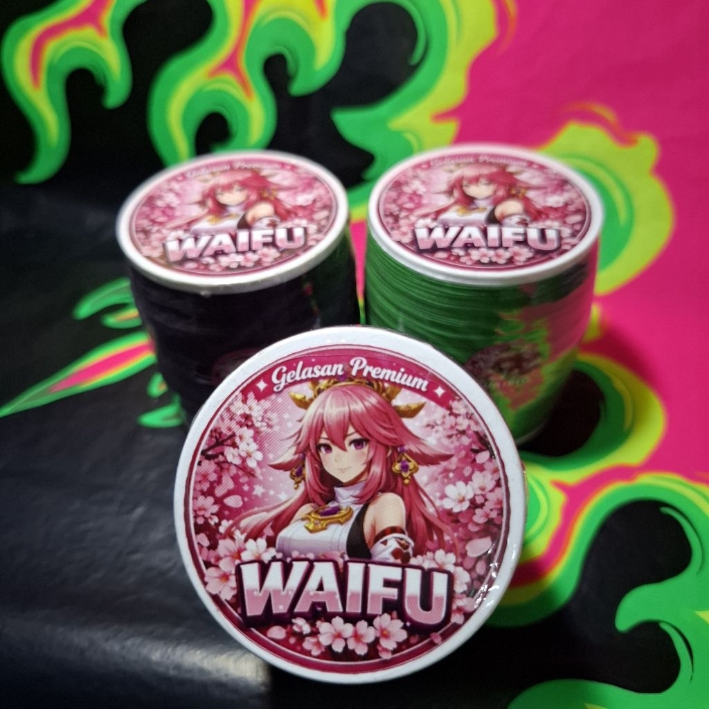 gelasan matot WAIFU YAE MIKO kuat dan tajam