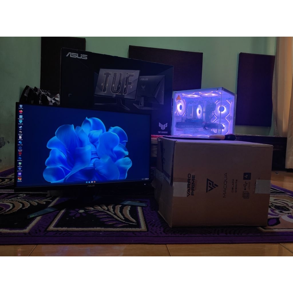 PC GAMING MONITOR STAVOLT EDITING RENDERING AI INTEL AMD GPU VGA CPU DESKTOP RAM 32GB FULLSET TERAWA