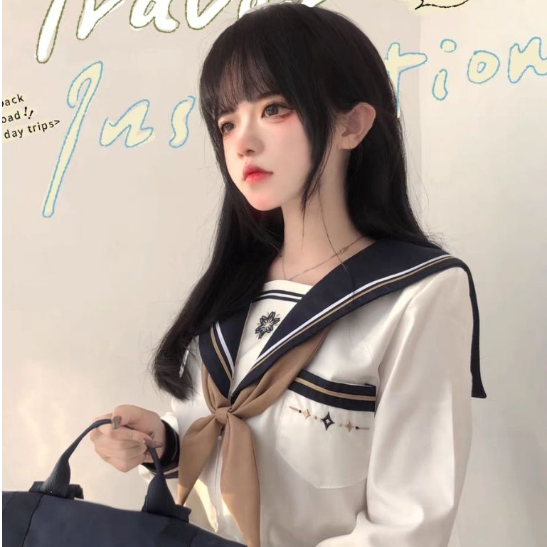 Yukina baju cosplay seragam sekolah kawaii jepang cosplay 022