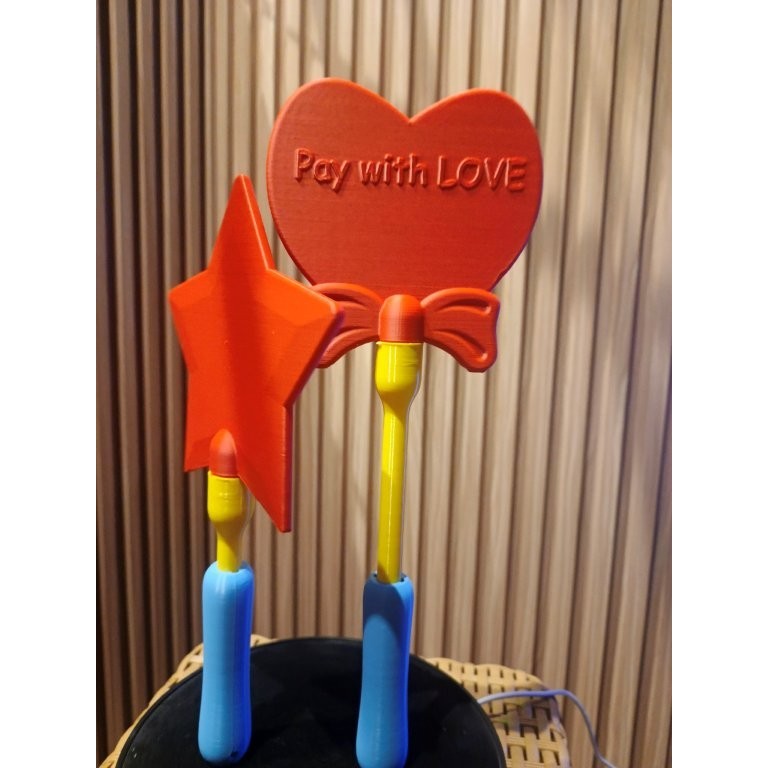 Tongkat Etoll Lucu Model Peri - Pay Wand (Hidden Card Wand) Bisa Juga Kartu Debit/CC yang Support Ta