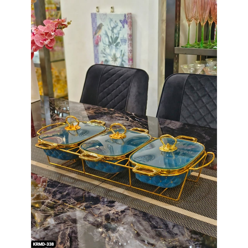 Borkam  SET segi isi  3 pcs Blue - Maxistore