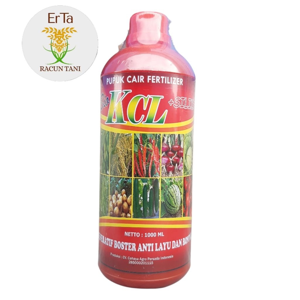 PUPUK CAIR FERTILIZER BIO KCL PLUS SILIKA KEMASAN 1000 ML