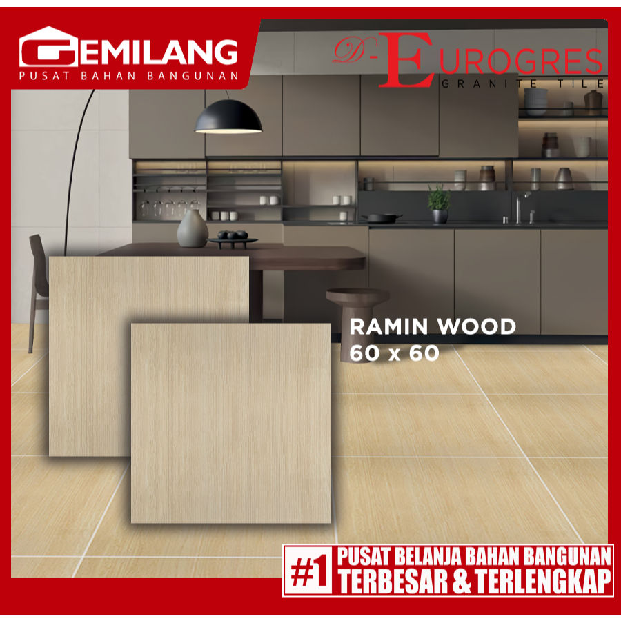 EUROGRES GRANIT RAMIN WOOD 60 x 60