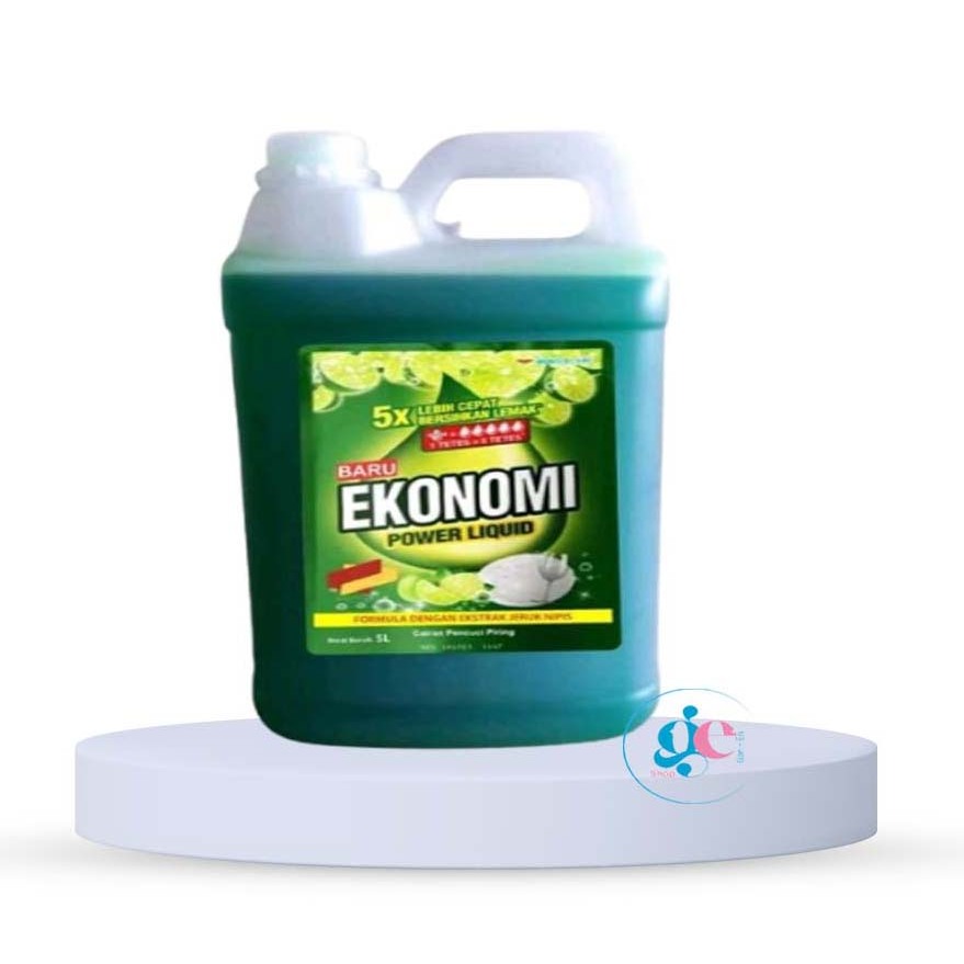 Ekonomi Sabun Cuci Piring Jeruk Nipis 5000 Ml