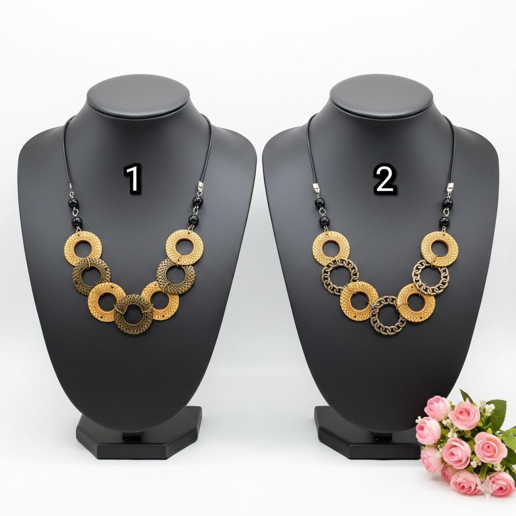 Aksesoris kalung hijab lucu kalung aksesoris cantik unik kalung hijab cantik fashion