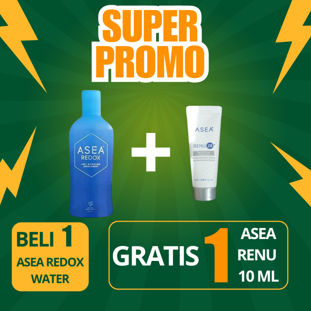 PROMO Pembelian Asea Redox 960ml GRATIS Asea renu 28 10ml