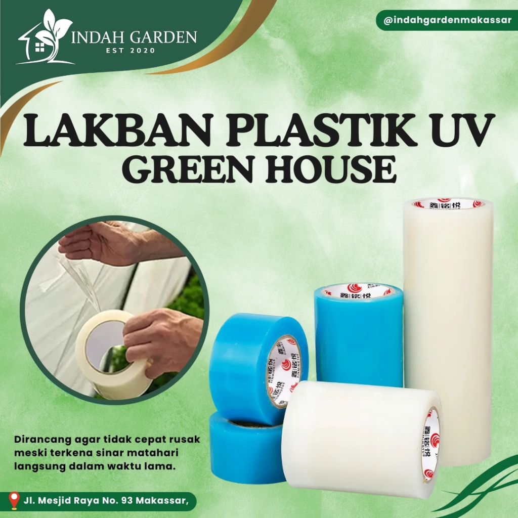 Lakban - Isolasi Plastik UV Green House