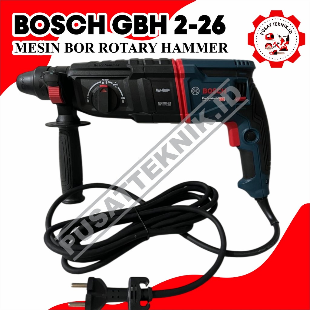 Rotary Hammer Bosch GBH 2-26 DRE - BOR BOSCH PROFESIONAL GBH 2-26 DRE