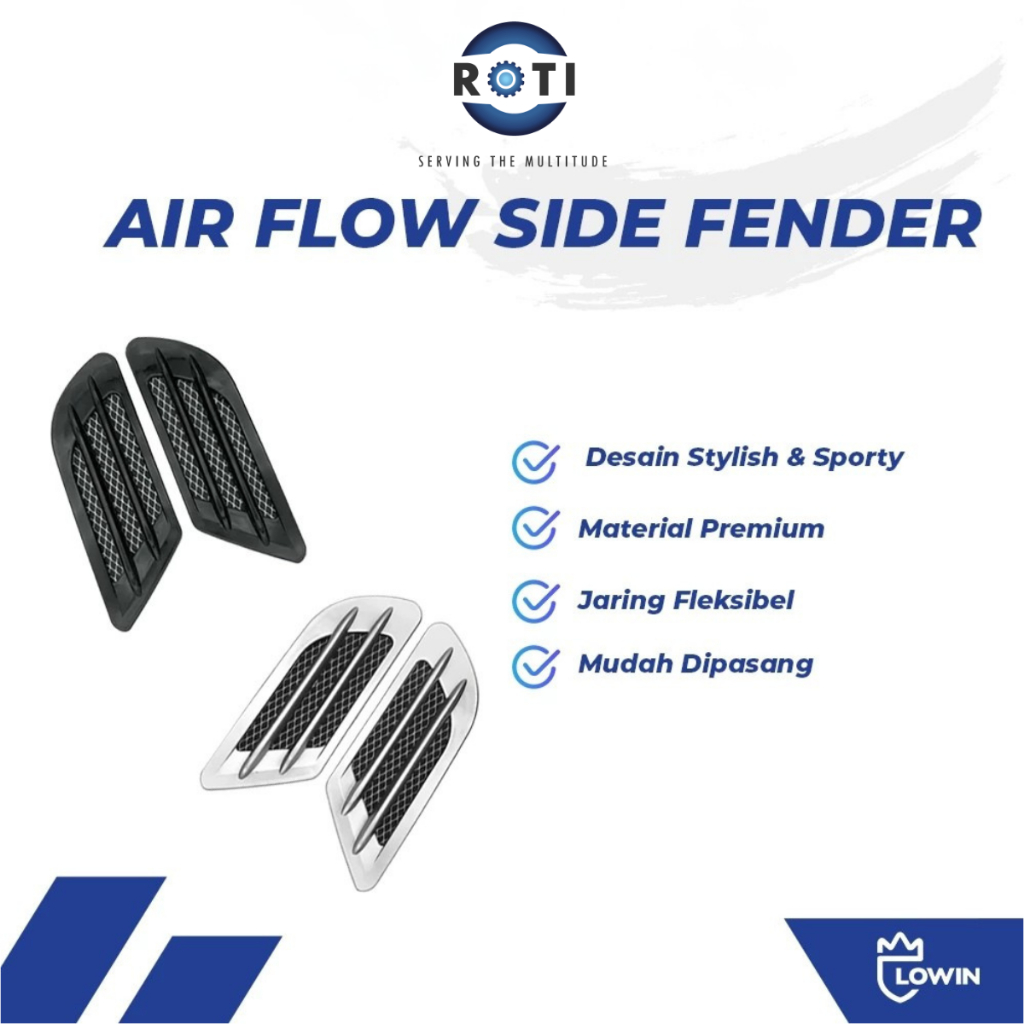 Air Flow Mobil / Side Air Flow Air Scoop Air Flow Side Fender Lowin