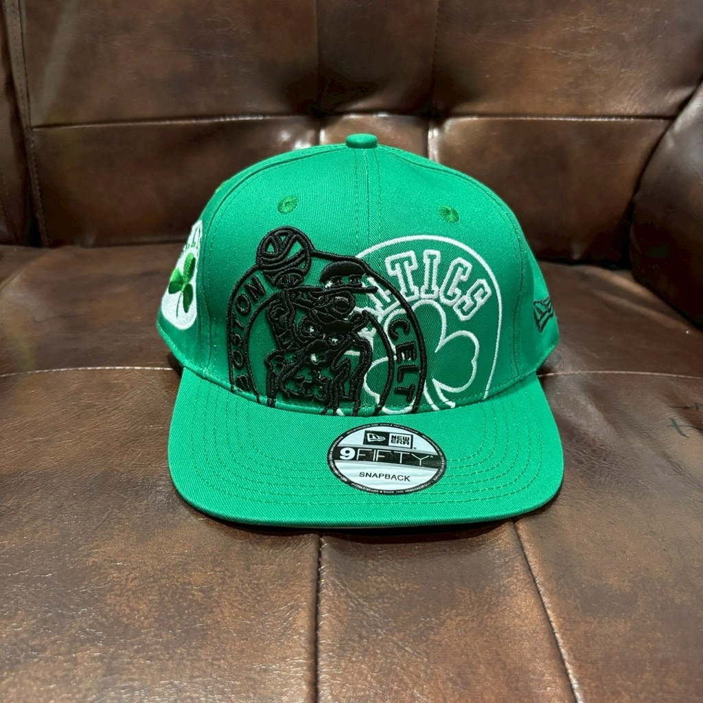 TOPI MLB CELTICS BOSTON BORDIR GREEN || TOPI 9FIFTY BRAND NEW