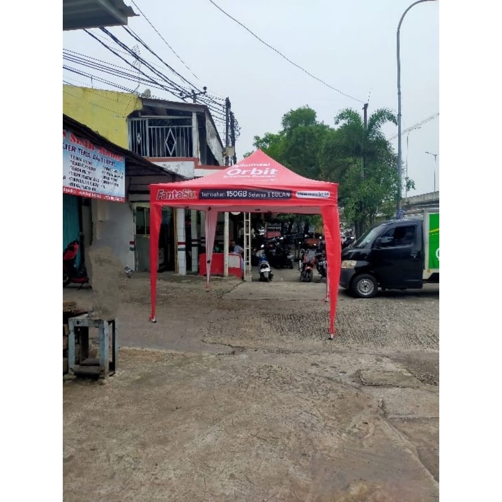 Tenda lipat super 3x3 custom