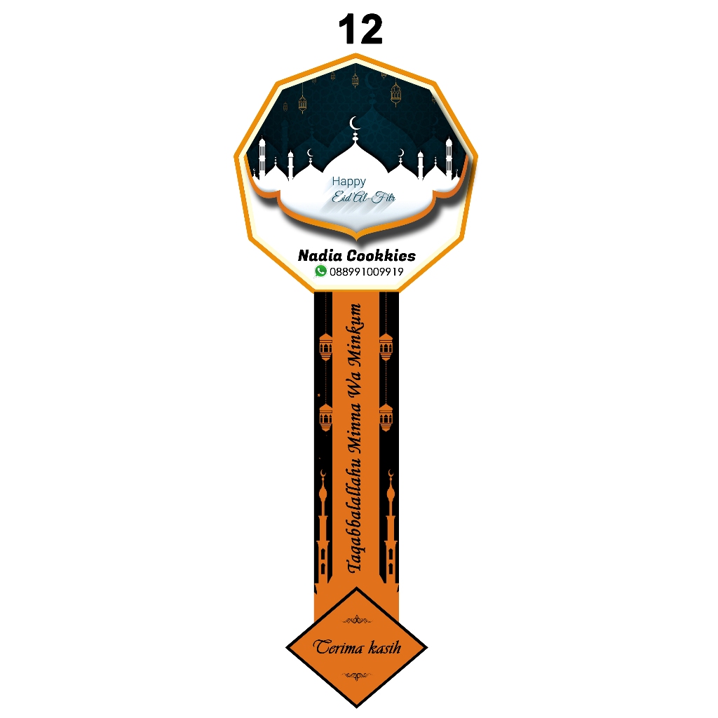 Stiker Toples LEBARAN 500 gr SEGI 9 / Stiker Toples 500 gr NASTAR LEBARAN  / Stiker Toples KUE KERIN