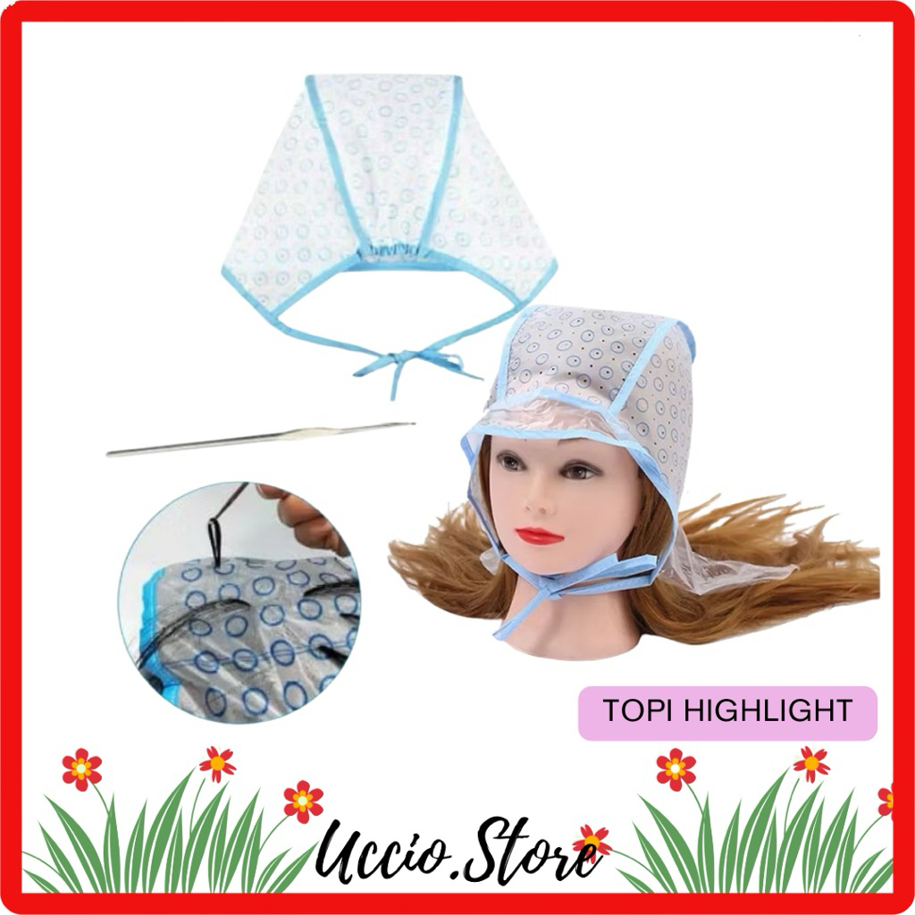 Topi Semir Rambut Highlight Semir Rambut || Topi highlight Semir Cat Rambut