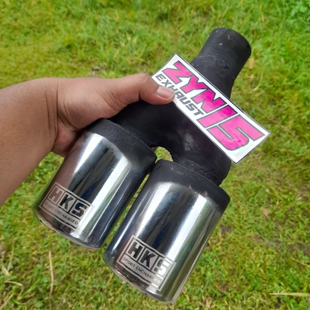 KNALPOT RACING MOBIL CABANG SUARA BASS GAHAR COCOK UNTUK SEMUA MOBIL