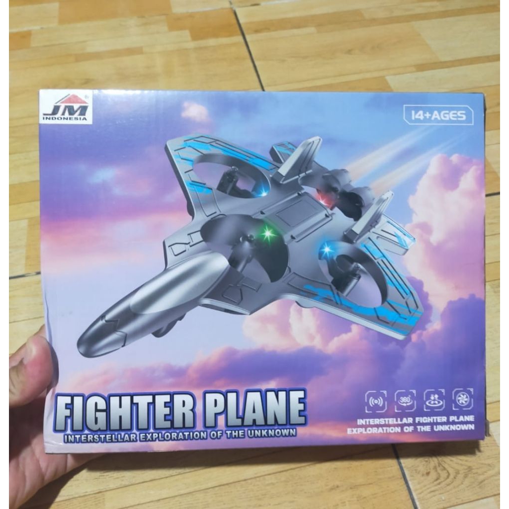 Mainan anak remote control pesawat terbang jet tempur drone gabus Styrofoam keren murah rc pesawat j