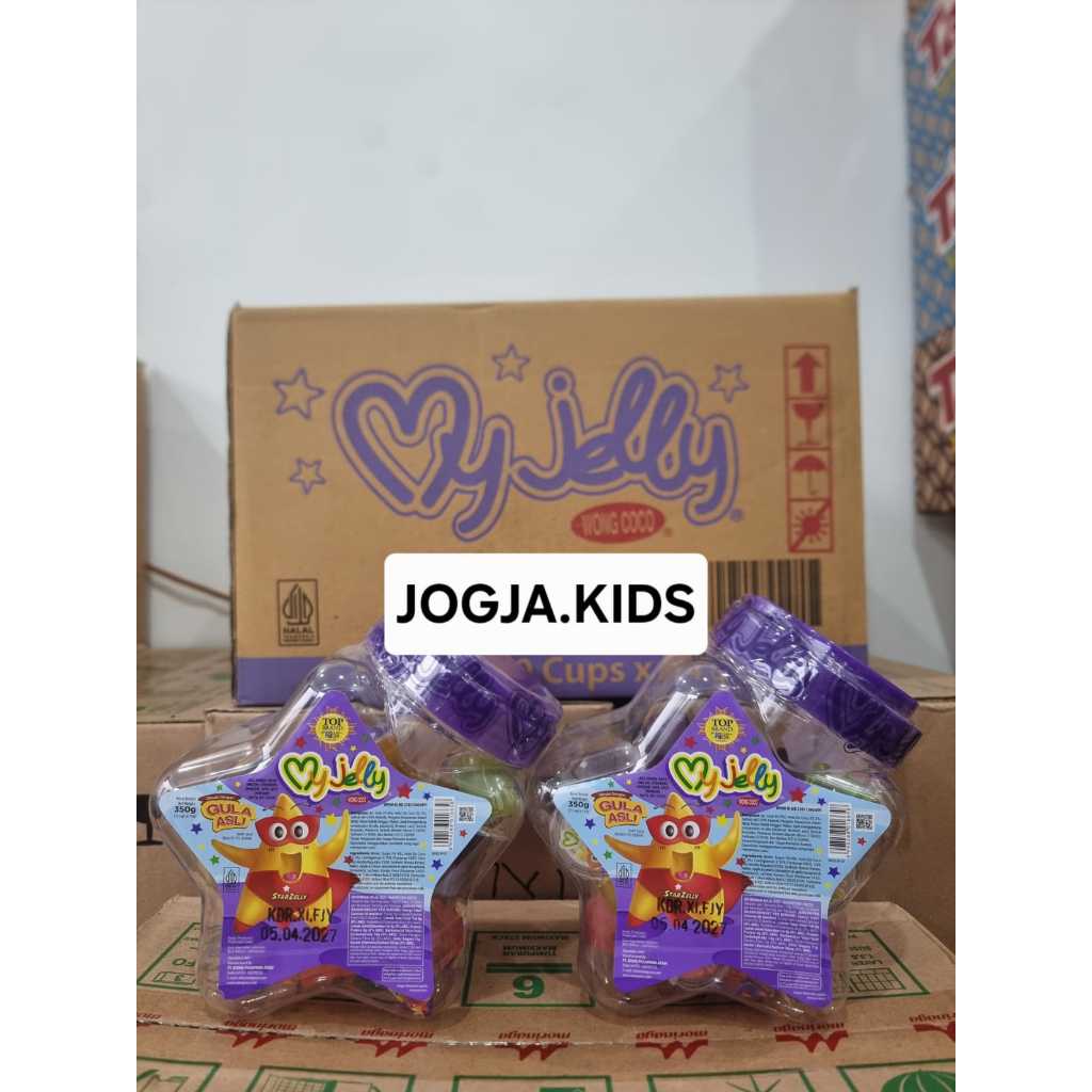 MY JELLY BINTANG [1 KARTON : 8 BINTANG @350gr] LANGSUNG KIRIM TERMURAH