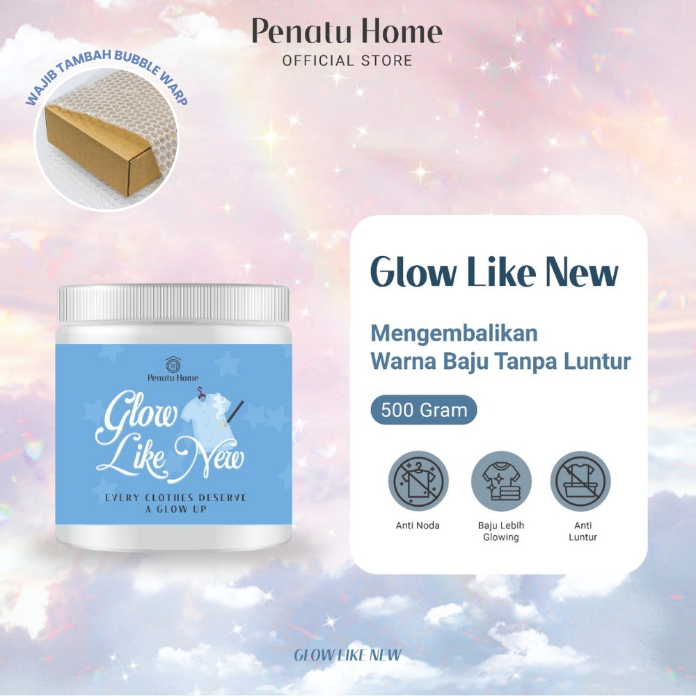 [ Penatu Home ] Glow like new - Detergent Booster 500gr
