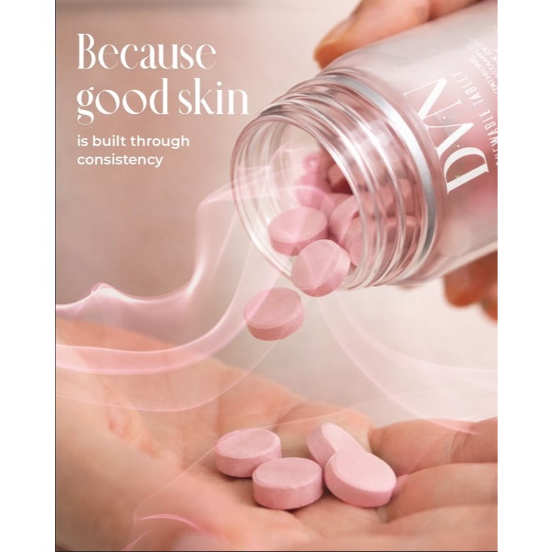 D Vine Collagen Original ECER Collagen isi 60 Butir Suplemen Kecantikan