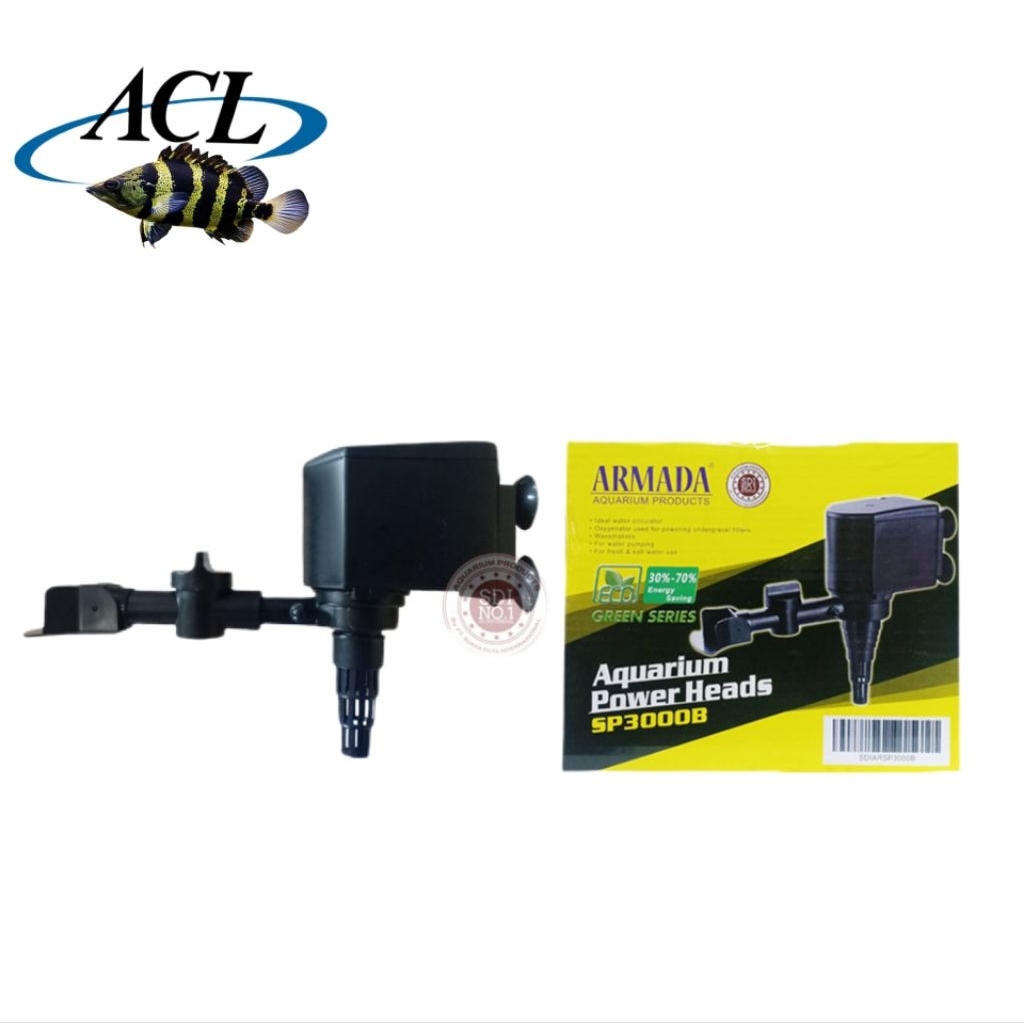 POMPA CELUP AQUARIUM IKAN HIAS ARMADA SP-1600B-3000B POMPA CELUP AQUARIUM SPEK BESAR