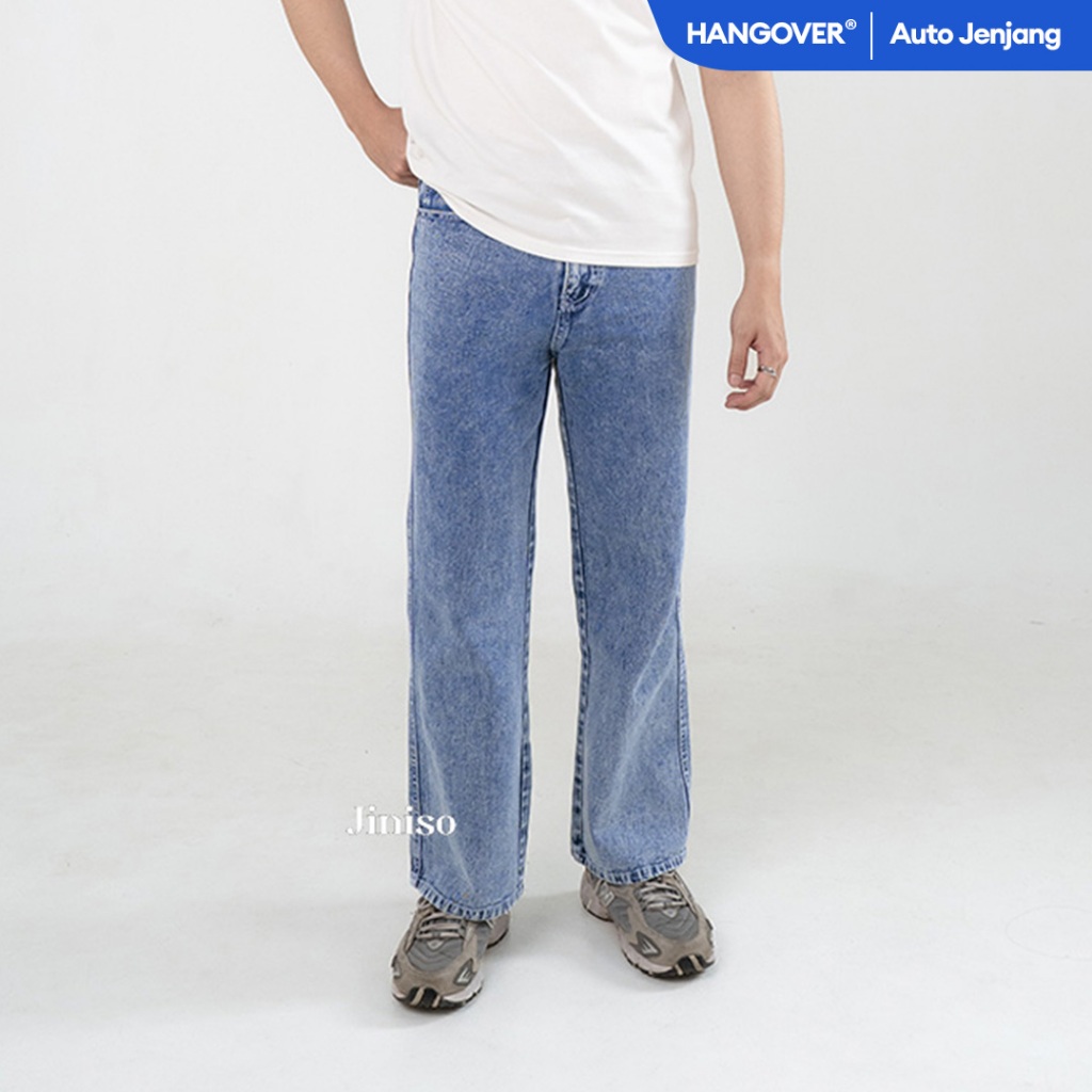 JINISO - Denim Loose Jeans Pria 811