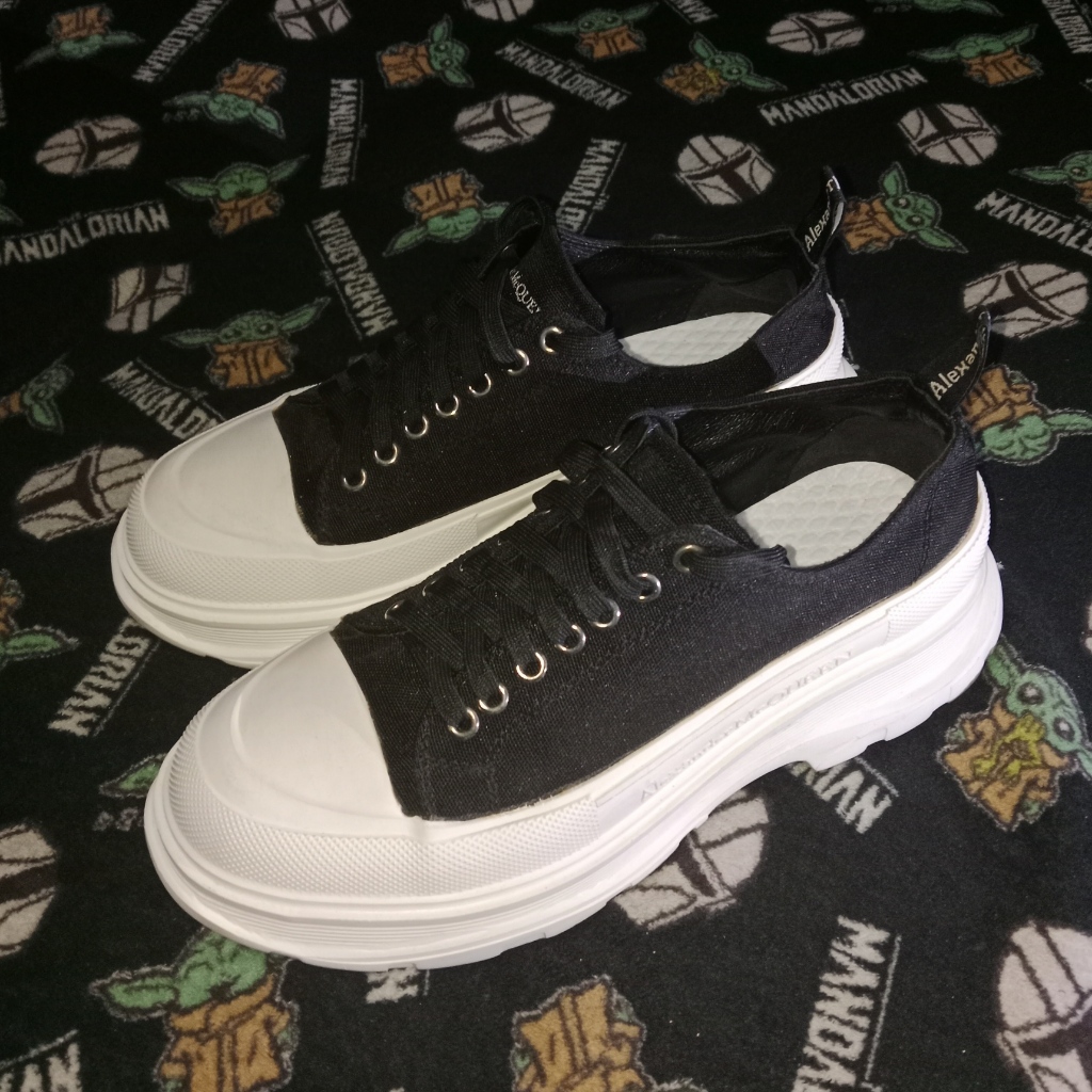 alexander mcqueen tread slick, alexander mcqueen, sneakers, sneakers pria, sepatu, sepatu pria, chun