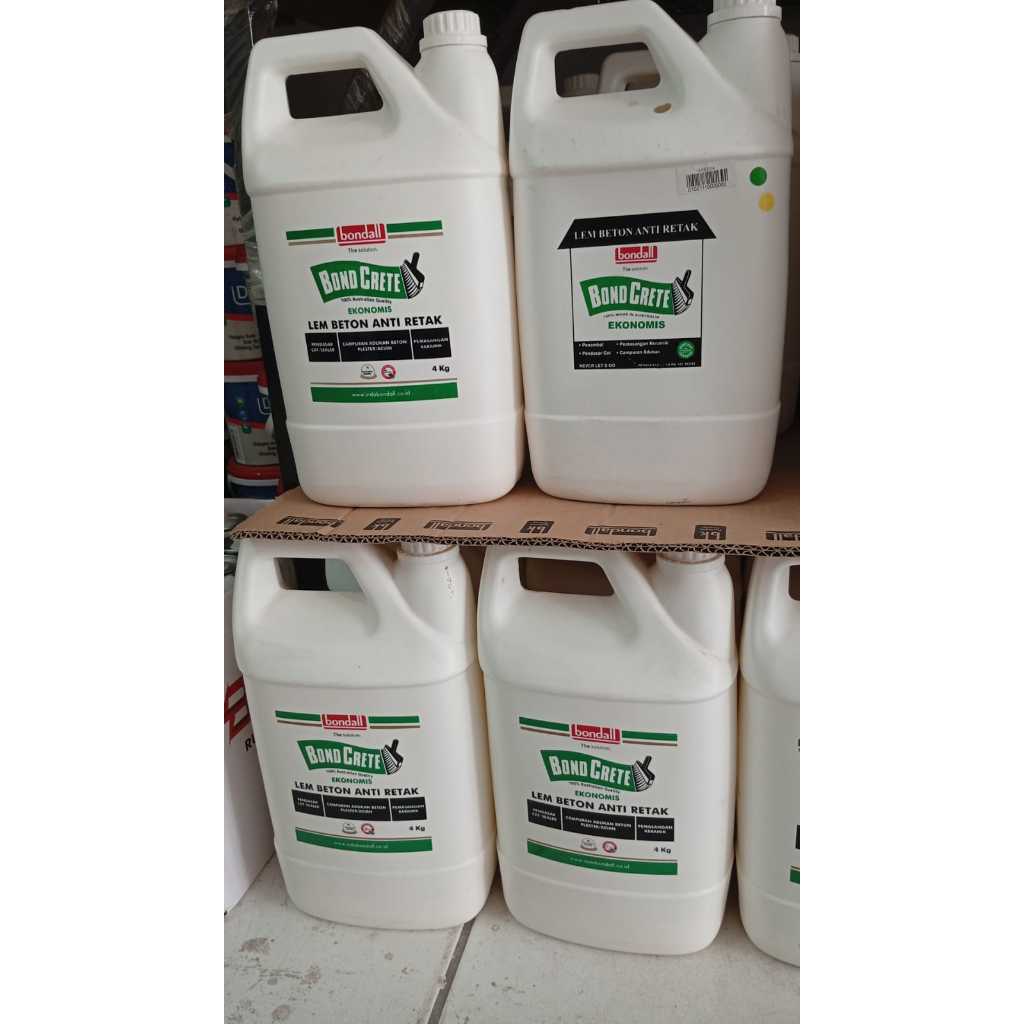 Bondall Bondcrete Ekonomi 4kg Lem Beton Serbaguna