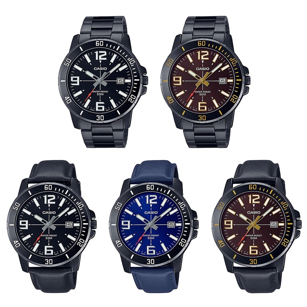 Casio MTP-VD01 Jam Tangan Original Pria
