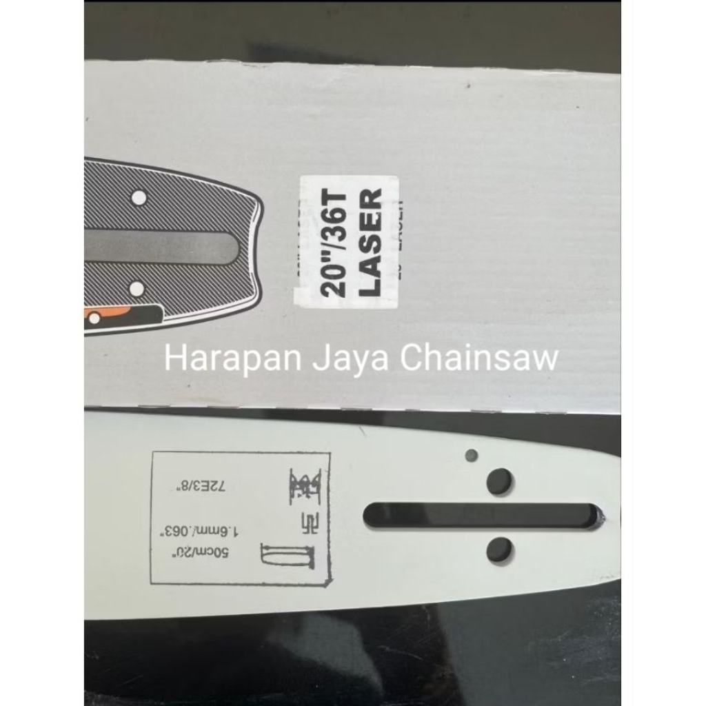 Bar Laser Senso/Sinso Stihl 20 Inch 36T.Bar Laser Chainsaw Stihl 20"/36T Co