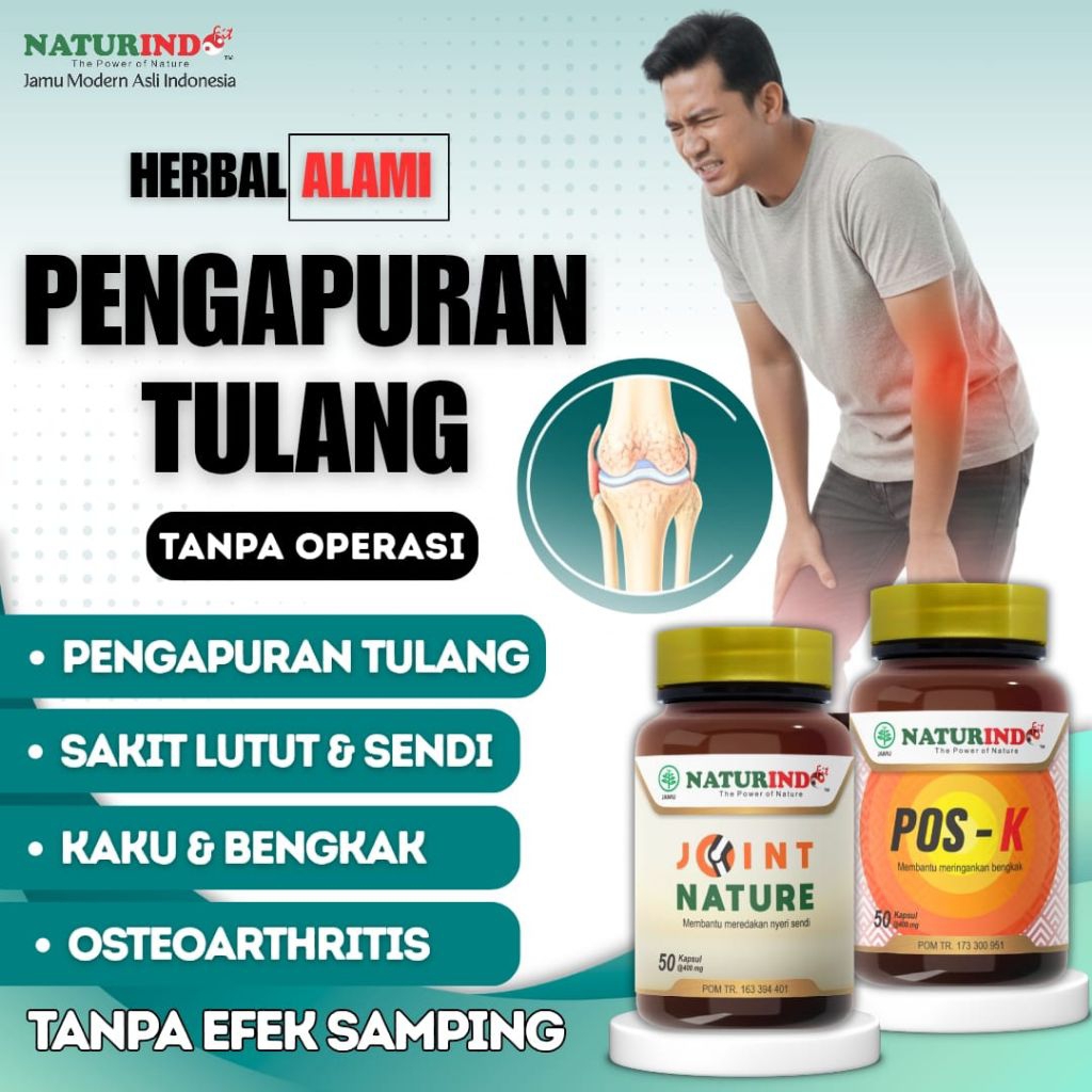 Obat Pengapuran Tulang Nyeri Sendi Lutut Tulang Keropos Osteoporosis