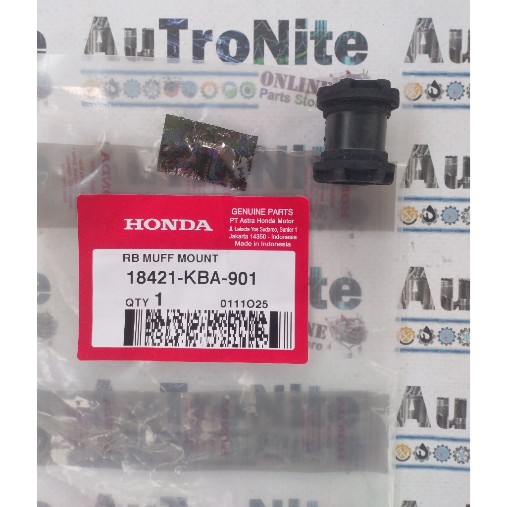 Karet Knalpot Rubber Muffler Mount Exhaust 18421-KBA-901 ori Honda Absolute Revo Supra Fit Blade Kar