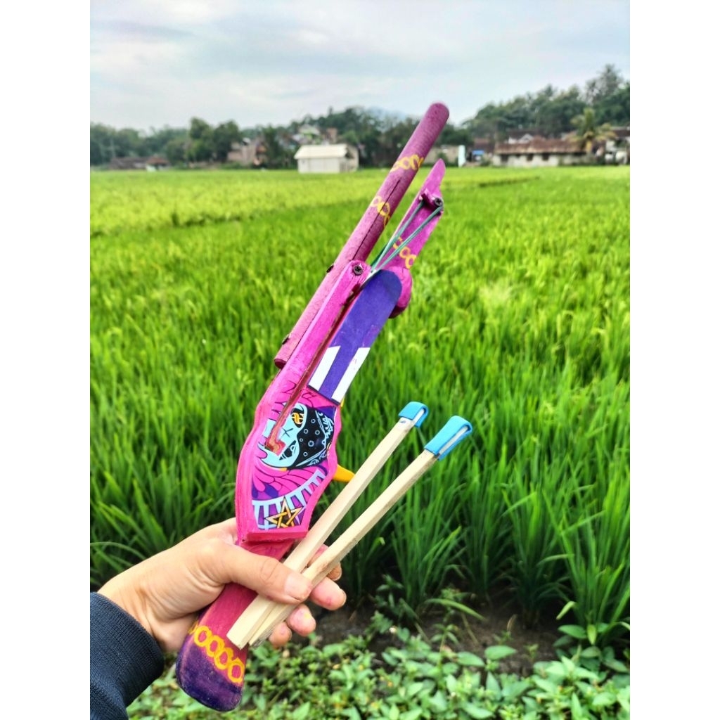 mainan sg rapper krosbow katapel panah rapper